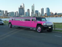 Pink Hummer Limousine Hire Perth By Showtimelimos19